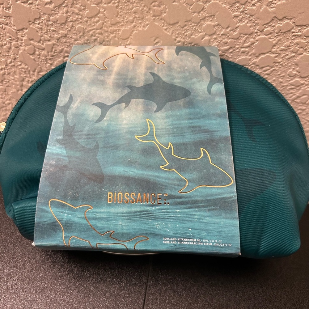 Biossance X Oceana Set with bag
